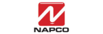 red and black logo that says "napco"