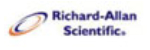 purple logo that says "richard-allen scientific"