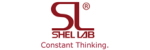 red logo that says "shel lab"