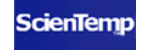 blue logo that says "scientemp"